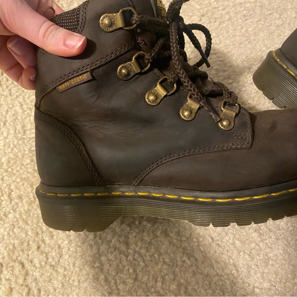 Dr. Martens Steel Toe Safety Shoe Lace up Boots - Picture 5 of 8